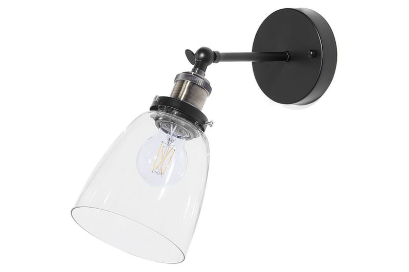 Lovataia Vägglampa 2 st E27 - Svart - Belysning - Lampor & belysning inomhus - Sovrumslampa - Sänglampa - Sänglampa vägg