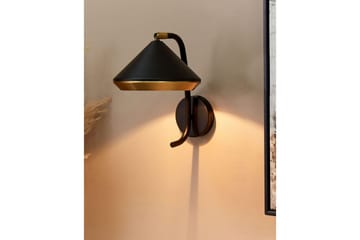 Methana Vägglampa G9 - Svart/Mässing - Belysning - Lampor & belysning inomhus - Sovrumslampa - Sänglampa - Sänglampa vägg