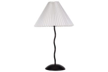 Montecristo Bordslampa 49 cm E27 - Svart/Vit - Belysning - Lampor & belysning inomhus - Sovrumslampa - Sänglampa - Sängbordslampa