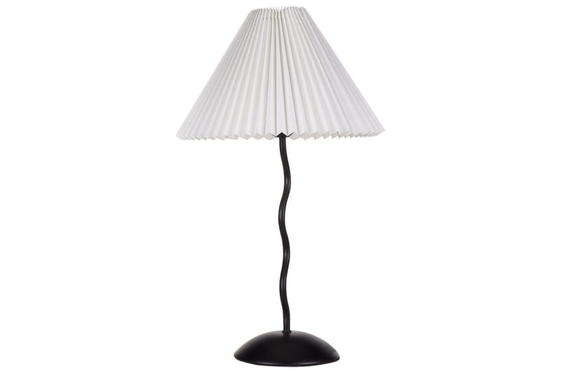 Montecristo Bordslampa 49 cm E27 - Svart/Vit - Belysning - Lampor & belysning inomhus - Sovrumslampa - Sänglampa - Sängbordslampa