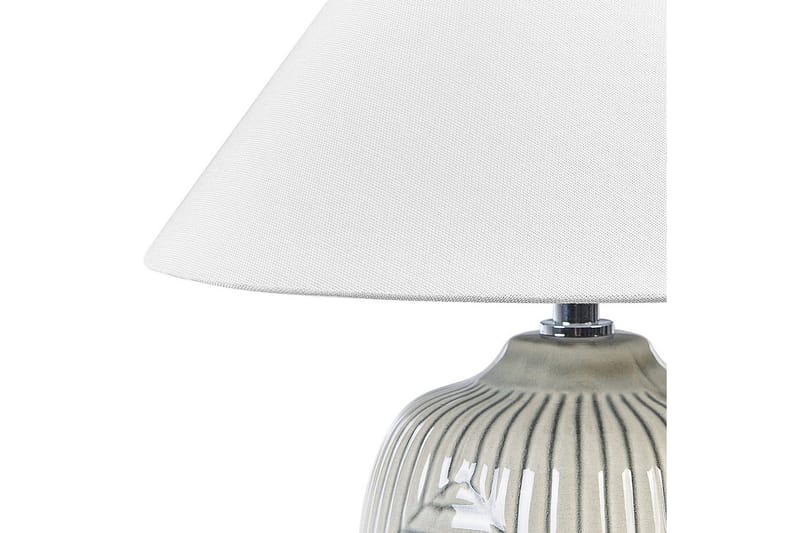 Mykonos Bordslampa 37 cm E14 - Grå/Vit - Belysning - Lampor & belysning inomhus - Sovrumslampa - Sänglampa - Sängbordslampa