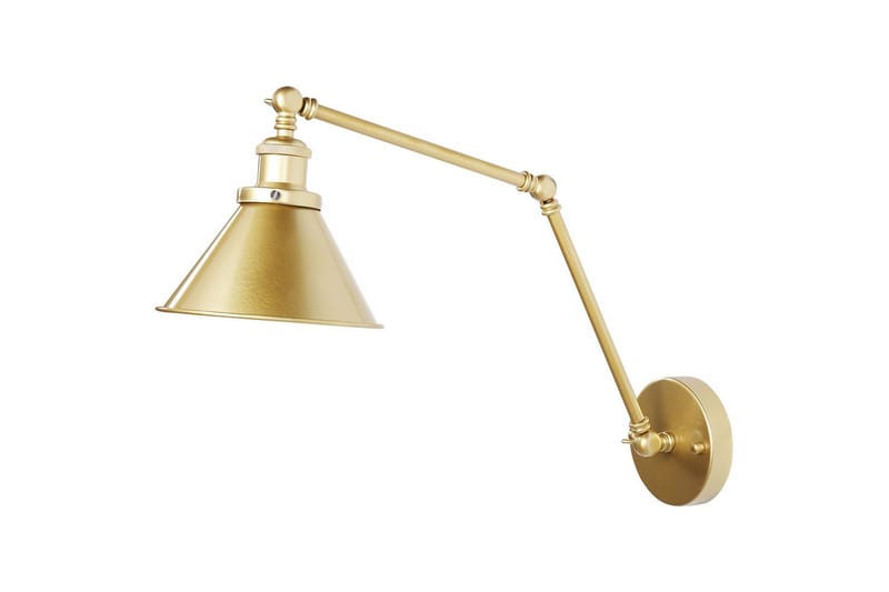 Narve Vägglampa 2 st E27 - Guld - Belysning - Lampor & belysning inomhus - Sovrumslampa - Sänglampa - Sänglampa vägg
