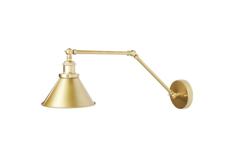 Narve Vägglampa 2 st E27 - Guld - Belysning - Lampor & belysning inomhus - Sovrumslampa - Sänglampa - Sänglampa vägg