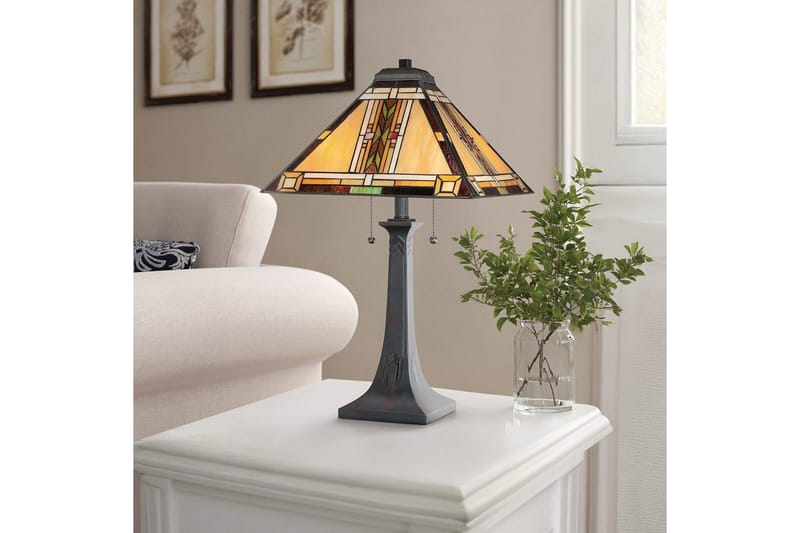 Navajo Quoizel Bordslampa - Bronze - Belysning - Lampor & belysning inomhus - Sovrumslampa - Sänglampa - Sängbordslampa