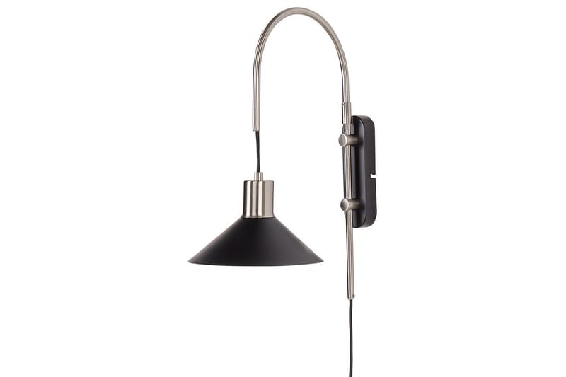 Ozmi Vägglampa E27 E27 - Silver/Svart - Belysning - Lampor & belysning inomhus - Sovrumslampa - Sänglampa - Sänglampa vägg