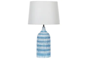 Palmarola Bordslampa 66 cm E27 - Blå/Vit - Belysning - Lampor & belysning inomhus - Sovrumslampa - Sänglampa - Sängbordslampa
