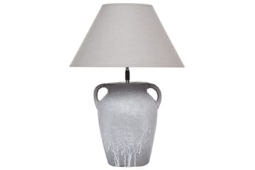 Ponze Bordslampa 49 cm E27 - Grå - Belysning - Lampor & belysning inomhus - Sovrumslampa - Sänglampa - Sängbordslampa