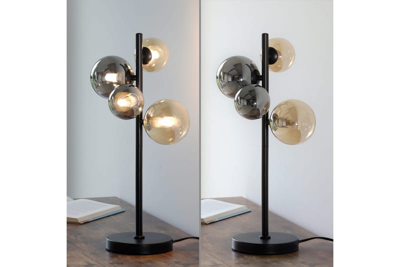 Popsicle Paul Neuhaus Bordslampa - Black - Belysning - Lampor & belysning inomhus - Sovrumslampa - Sänglampa - Sängbordslampa