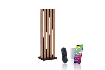 Q-Akustik Paul Neuhaus Bordslampa - Wood - Belysning - Lampor & belysning inomhus - Sovrumslampa - Sänglampa - Sängbordslampa