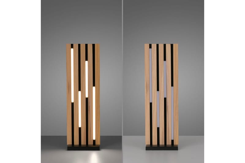 Q-Akustik Paul Neuhaus Bordslampa - Wood - Belysning - Lampor & belysning inomhus - Sovrumslampa - Sänglampa - Sängbordslampa