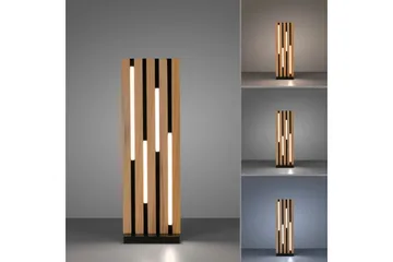 Q-Akustik Paul Neuhaus Bordslampa - Wood - Belysning - Lampor & belysning inomhus - Sovrumslampa - Sänglampa - Sängbordslampa