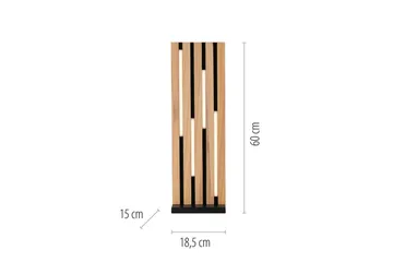 Q-Akustik Paul Neuhaus Bordslampa - Wood - Belysning - Lampor & belysning inomhus - Sovrumslampa - Sänglampa - Sängbordslampa