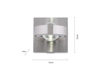 Q-Mia Paul Neuhaus Vägglampa - Grey - Belysning - Lampor & belysning inomhus - Sovrumslampa - Sänglampa - Sänglampa vägg