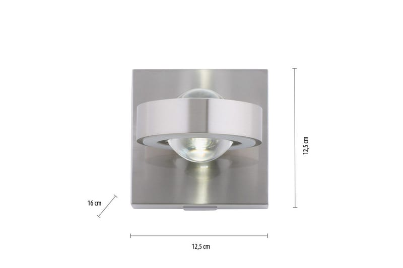 Q-Mia Paul Neuhaus Vägglampa - Grey - Belysning - Lampor & belysning inomhus - Sovrumslampa - Sänglampa - Sänglampa vägg