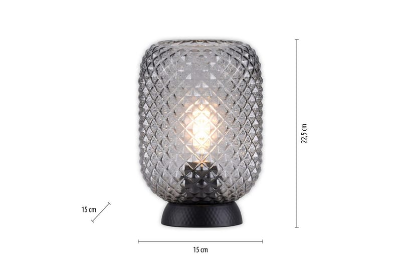 Reishi Just Light Bordslampa - Black - Belysning - Lampor & belysning inomhus - Sovrumslampa - Sänglampa - Sängbordslampa