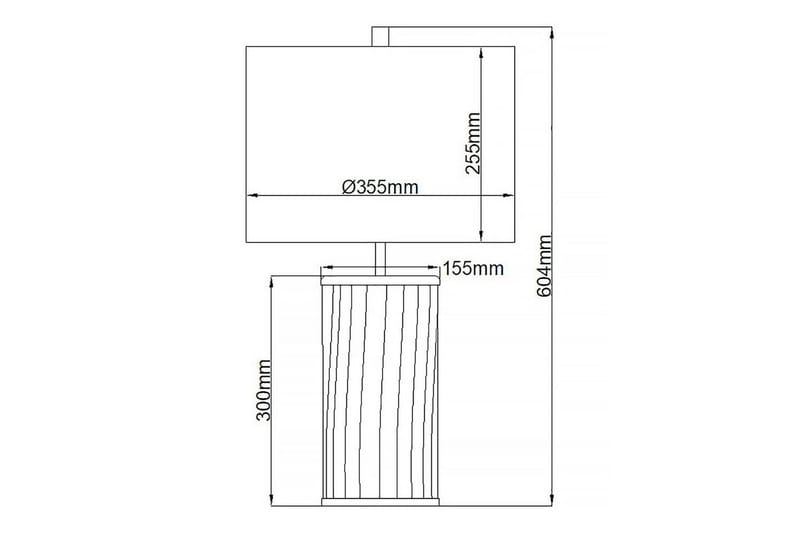 Reno Quintiesse Bordslampa - Brass - Belysning - Lampor & belysning inomhus - Sovrumslampa - Sänglampa - Sängbordslampa