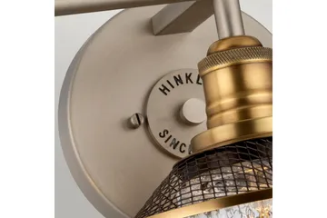 Rigby Hinkley Vägglampa - Silver||Brass - Belysning - Lampor & belysning inomhus - Sovrumslampa - Sänglampa - Sänglampa vägg