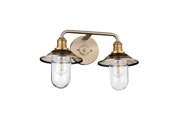 Rigby Hinkley Vägglampa - Silver||Brass - Belysning - Lampor & belysning inomhus - Sovrumslampa - Sänglampa - Sänglampa vägg