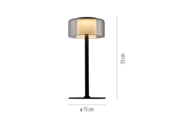 Rika Paul Neuhaus Bordslampa - Black - Belysning - Lampor & belysning inomhus - Sovrumslampa - Sänglampa - Sängbordslampa