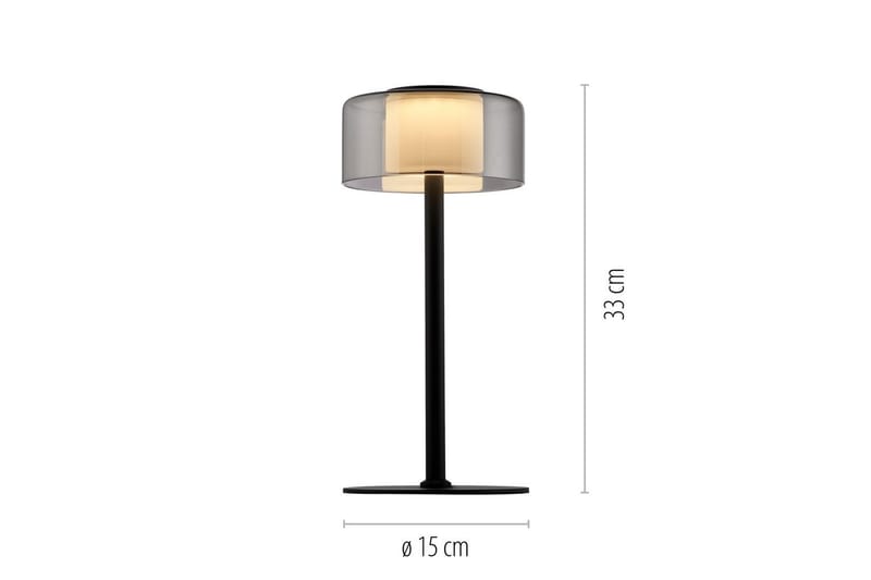 Rika Paul Neuhaus Bordslampa - Black - Belysning - Lampor & belysning inomhus - Sovrumslampa - Sänglampa - Sängbordslampa