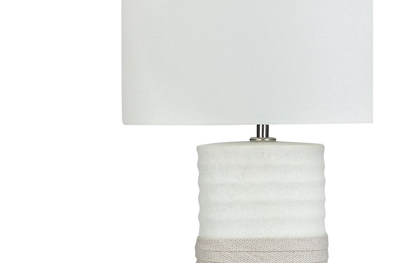 Bordslampa Navia 30 cm - Vit - Bordslampa - Fönsterlampa på fot - Hall lampa - Sängbordslampa - Fönsterlampa