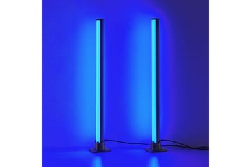 Boy LED Bordslampa 2 st svart RGB - Svart - Belysning - Lampor & belysning inomhus - Sovrumslampa - Sänglampa - Sängbordslampa