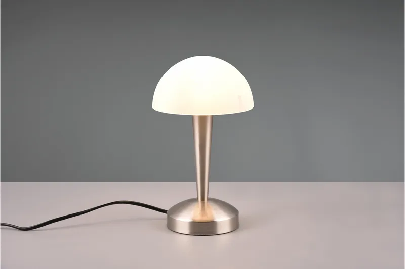 Canaria Bordslampa E14 (inkl.) borstad stål - Stål - Belysning - Lampor & belysning inomhus - Sovrumslampa - Sänglampa - Sängbordslampa