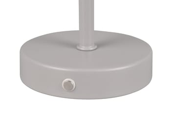 Jeff LED Bordslampa grå uppladdningsbar - Grå - Belysning - Lampor & belysning inomhus - Sovrumslampa - Sänglampa - Sängbordslampa