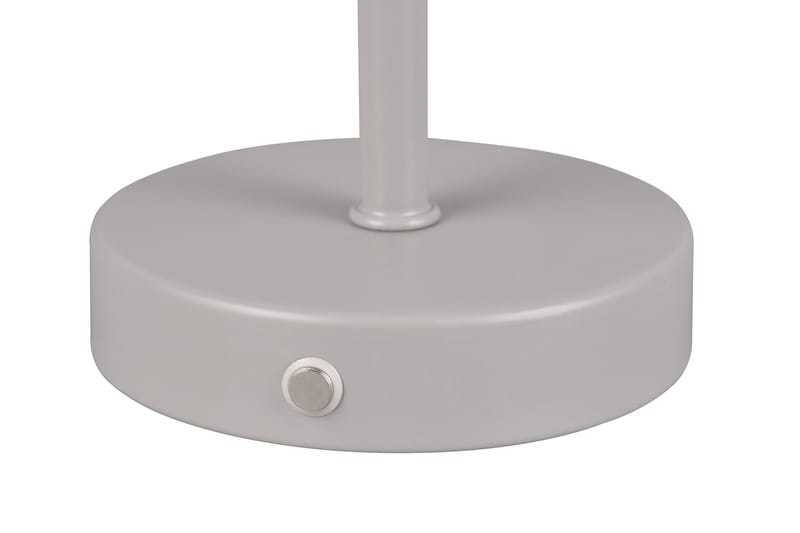 Jeff LED Bordslampa grå uppladdningsbar - Grå - Belysning - Lampor & belysning inomhus - Sovrumslampa - Sänglampa - Sängbordslampa