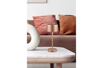 Jeff LED Bordslampa kaffe brun uppladdningsbar - Brun - Belysning - Lampor & belysning inomhus - Sovrumslampa - Sänglampa - Sängbordslampa