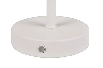 Jeff LED Bordslampa mattvit uppladdningsbar - Matt vit - Belysning - Lampor & belysning inomhus - Sovrumslampa - Sänglampa - Sängbordslampa