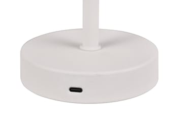 Jeff LED Bordslampa mattvit uppladdningsbar - Matt vit - Belysning - Lampor & belysning inomhus - Sovrumslampa - Sänglampa - Sängbordslampa