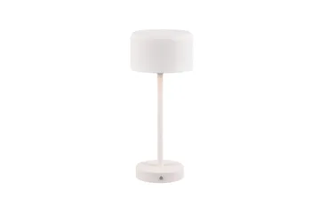 Jeff LED Bordslampa mattvit uppladdningsbar - Matt vit - Belysning - Lampor & belysning inomhus - Sovrumslampa - Sänglampa - Sängbordslampa