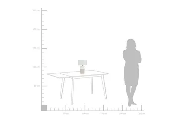 Navia Bordslampa 30 cm - Vit - Belysning - Lampor & belysning inomhus - Sovrumslampa - Sänglampa - Sängbordslampa