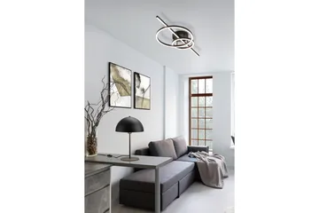 Nola Bordslampa 45 cm E27 mattsvart - Matt svart - Belysning - Lampor & belysning inomhus - Sovrumslampa - Sänglampa - Sängbordslampa