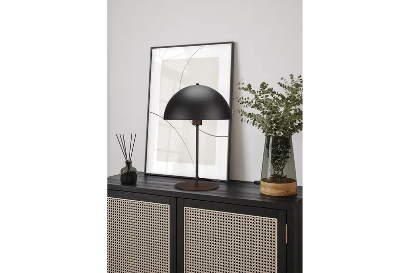 Nola Bordslampa 45 cm E27 mattsvart - Matt svart - Belysning - Lampor & belysning inomhus - Sovrumslampa - Sänglampa - Sängbordslampa