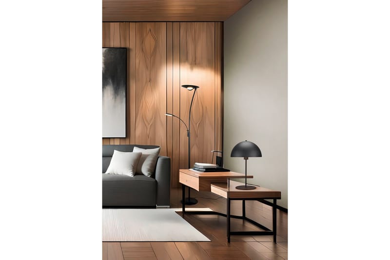 Nola Bordslampa 45 cm E27 mattsvart - Matt svart - Belysning - Lampor & belysning inomhus - Sovrumslampa - Sänglampa - Sängbordslampa