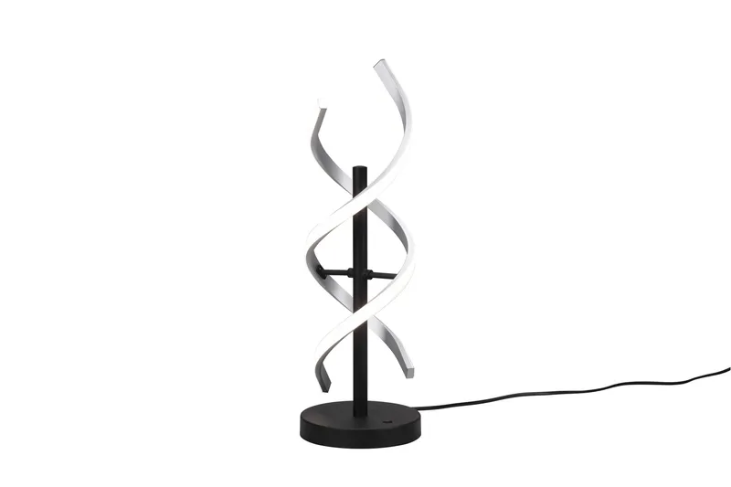 Sequence LED Bordslampa borstad aluminium/ mattsvart, Borstad aluminium/Matt svart