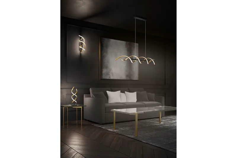 Sequence LED Bordslampa mattmässing/ mattsvart - Matt mässing/Matt svart - Belysning - Lampor & belysning inomhus - Sovrumslampa - Sänglampa - Sängbordslampa