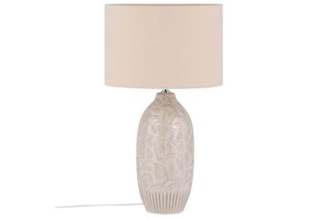 Salza Bordslampa 57 cm E27 - Beige - Belysning - Lampor & belysning inomhus - Sovrumslampa - Sänglampa - Sängbordslampa