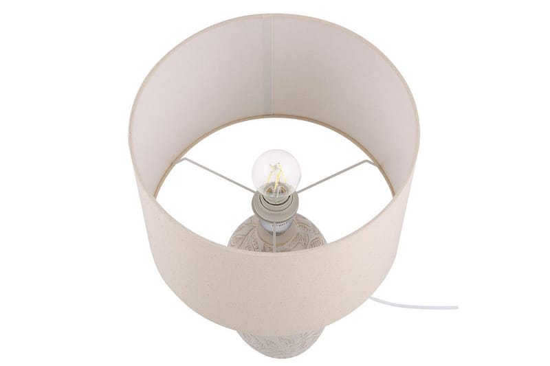 Salza Bordslampa 57 cm E27 - Beige - Belysning - Lampor & belysning inomhus - Sovrumslampa - Sänglampa - Sängbordslampa