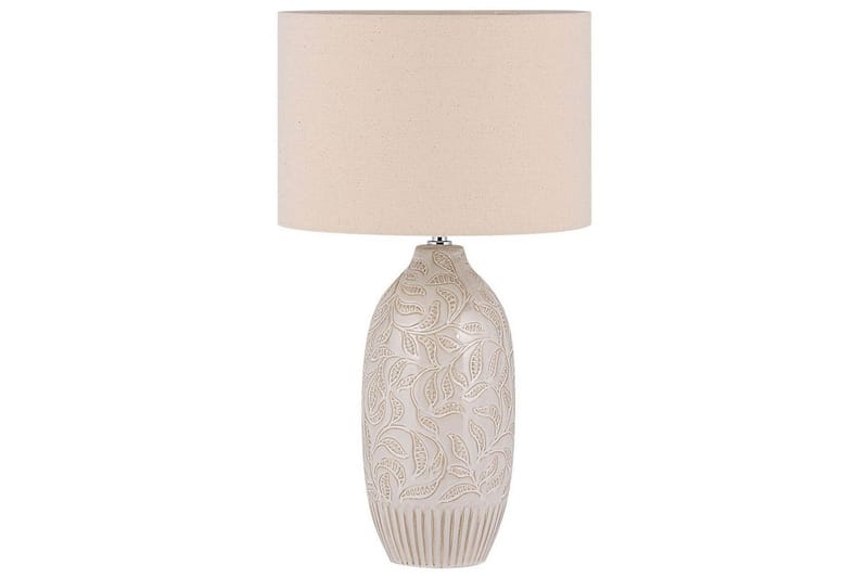 Salza Bordslampa 57 cm E27 - Beige - Belysning - Lampor & belysning inomhus - Sovrumslampa - Sänglampa - Sängbordslampa