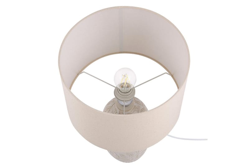 Salza Bordslampa 57 cm E27 - Beige - Belysning - Lampor & belysning inomhus - Sovrumslampa - Sänglampa - Sängbordslampa
