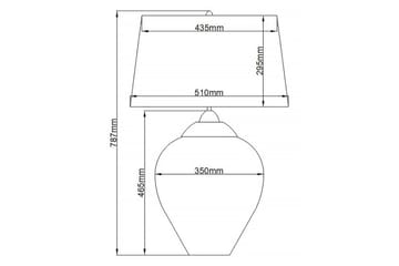 Samara Quintiesse Bordslampa - Silver - Belysning - Lampor & belysning inomhus - Sovrumslampa - Sänglampa - Sängbordslampa