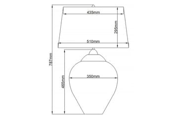 Samara Quintiesse Bordslampa - Silver - Belysning - Lampor & belysning inomhus - Sovrumslampa - Sänglampa - Sängbordslampa