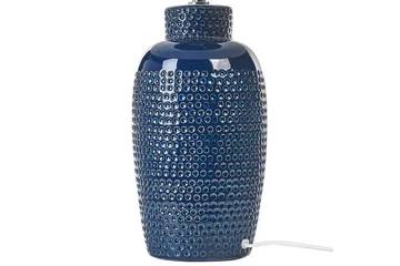 Samoste Bordslampa 53 cm E27 - Marinblå/Vit - Belysning - Lampor & belysning inomhus - Sovrumslampa - Sänglampa - Sängbordslampa