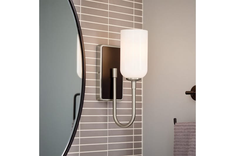 Solia Kichler Vägglampa - Silver||Black - Belysning - Lampor & belysning inomhus - Sovrumslampa - Sänglampa - Sänglampa vägg