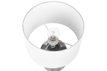 Soya Bordslampa 43 cm E27 - Grå/Vit - Belysning - Lampor & belysning inomhus - Sovrumslampa - Sänglampa - Sängbordslampa