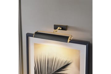 Tavelbelysning Elstead Lighting Winchfield 445x127x318 mm, Åldrad mässing & Matt svart - 445x127x318 mm, Åldrad mässing & Matt svart - Belysning - Lampor & belysning inomhus - Möbelbelysning & integrerad belysning - Tavelbelysning