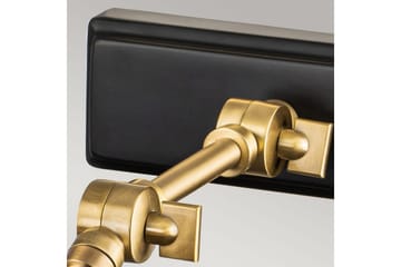 Tavelbelysning Elstead Lighting Winchfield 445x127x318 mm, Åldrad mässing & Matt svart - 445x127x318 mm, Åldrad mässing & Matt svart - Belysning - Lampor & belysning inomhus - Möbelbelysning & integrerad belysning - Tavelbelysning